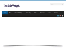 Tablet Screenshot of joemcveigh.org